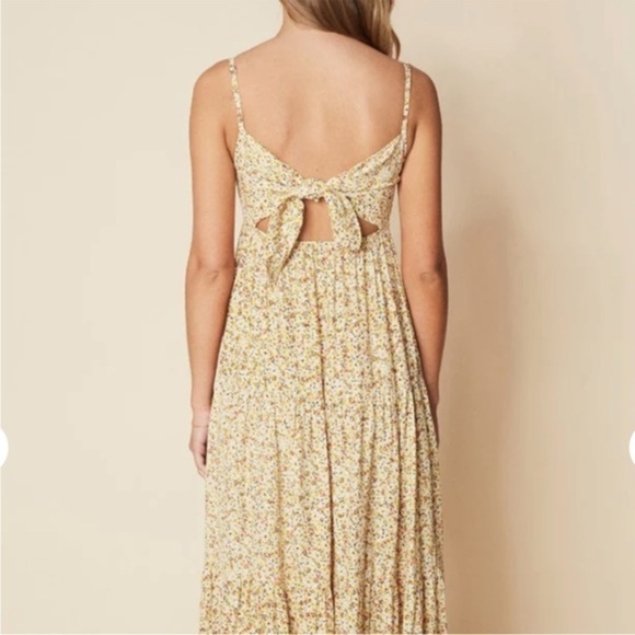 FAITHFULL THE BRAND Corvina La Reverie Floral Print Midi Dress - Picture 9 of 15